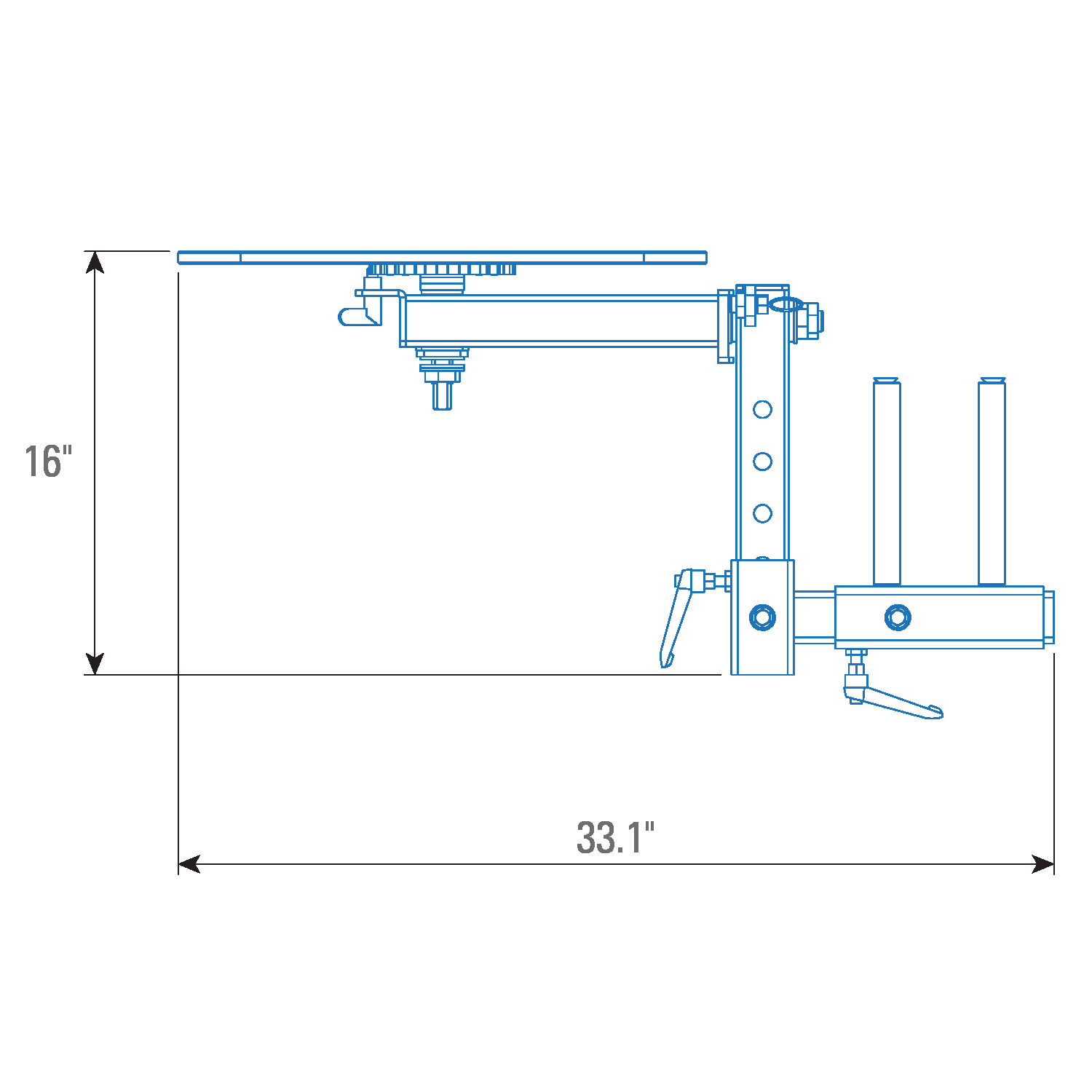 Plataformas Giratorias para Rhino Cart